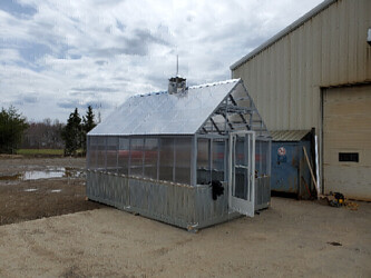 CUSTOM GREENHOUSE MADE TO REQUIREMENTS
