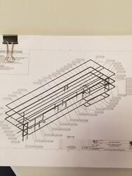 Le Royal Structural steel Engineering drawing